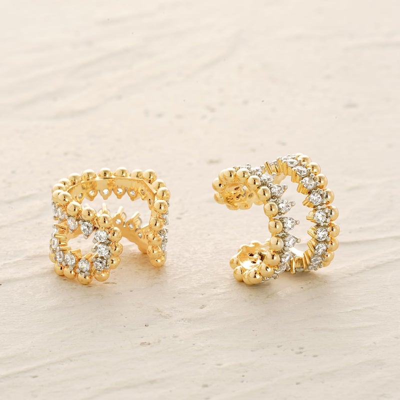MYEARS Women Ear Cuff Earring Gold Non Pierced Ear Cartilage Clip on Wrap Hoop 14K Gold Filled Tiny Boho Beach Simple Minimalist Delicate Handmade Hypoallergenic Jewelry Gift-Sold as Single/Pair - Image 5